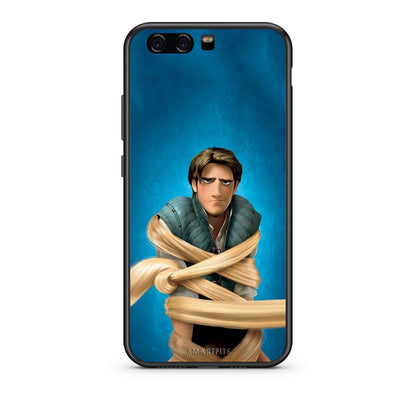 Huawei P10 Lite Tangled 1 Θήκη Αγίου Βαλεντίνου από τη Smartfits με σχέδιο στο πίσω μέρος και μαύρο περίβλημα | Smartphone case with colorful back and black bezels by Smartfits