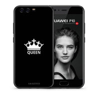 Thumbnail for Θήκη Huawei P10 Lite Queen Valentine από τη Smartfits με σχέδιο στο πίσω μέρος και μαύρο περίβλημα | Huawei P10 Lite Queen Valentine case with colorful back and black bezels