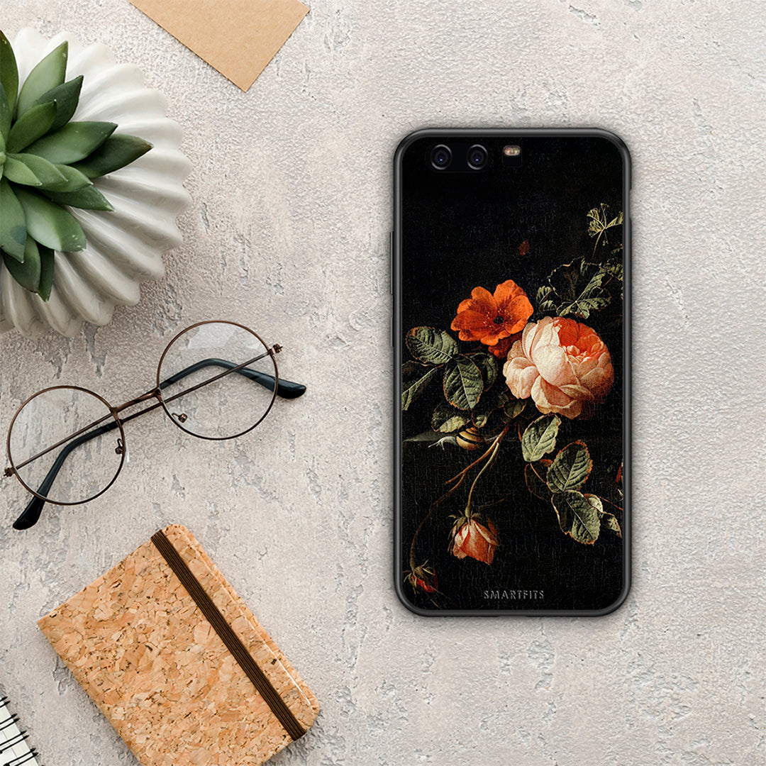 Vintage Roses - Huawei P10 θήκη