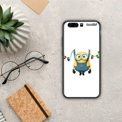 Xmas Minion Lights - Huawei P10 θήκη