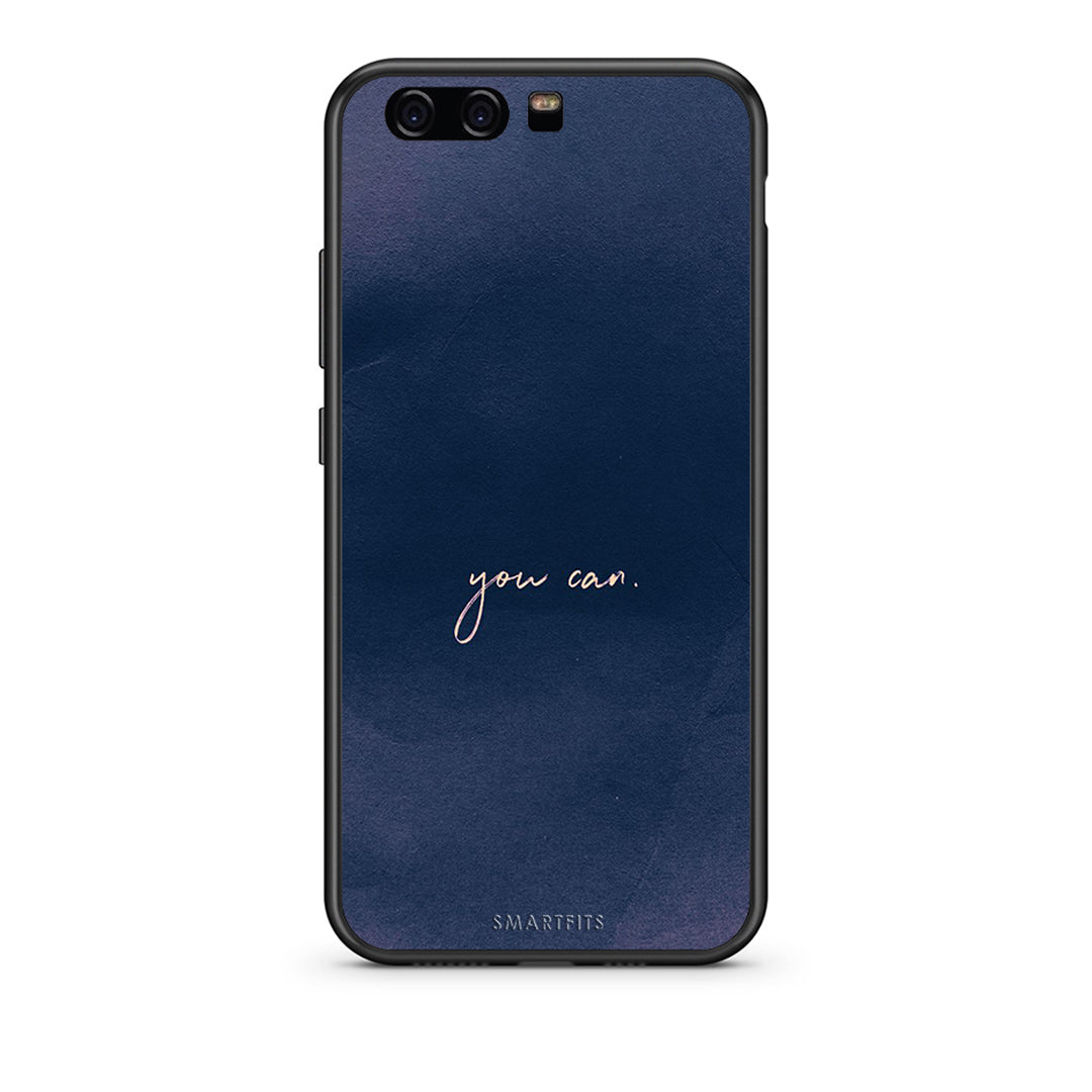 huawei p10 You Can θήκη από τη Smartfits με σχέδιο στο πίσω μέρος και μαύρο περίβλημα | Smartphone case with colorful back and black bezels by Smartfits