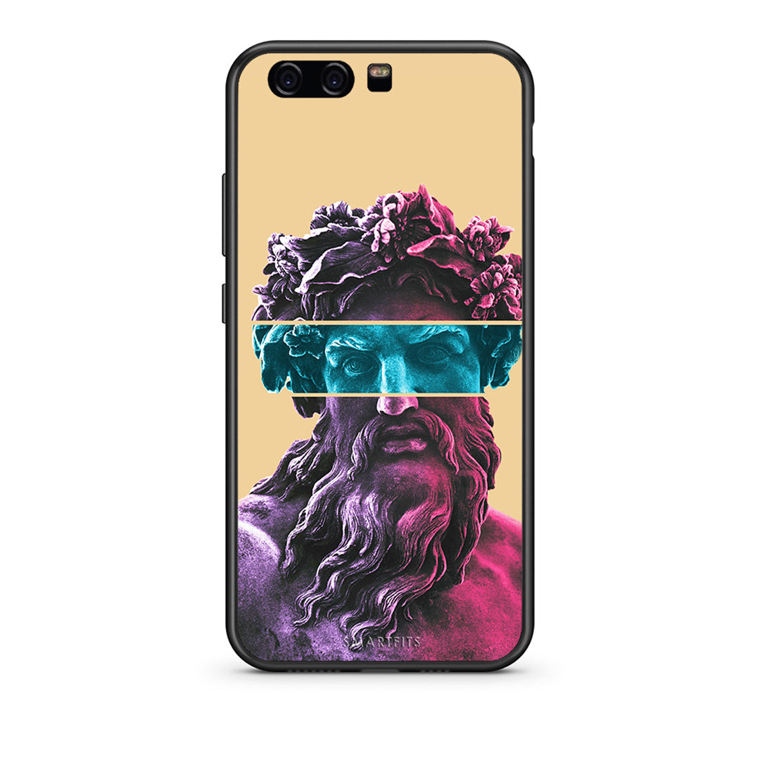 Huawei P10 Lite Zeus Art Θήκη Αγίου Βαλεντίνου από τη Smartfits με σχέδιο στο πίσω μέρος και μαύρο περίβλημα | Smartphone case with colorful back and black bezels by Smartfits