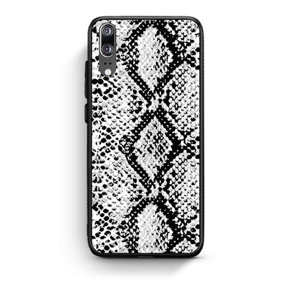 24 - Huawei P20  White Snake Animal case, cover, bumper