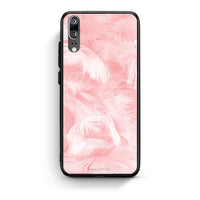 Thumbnail for 33 - Huawei P20  Pink Feather Boho case, cover, bumper