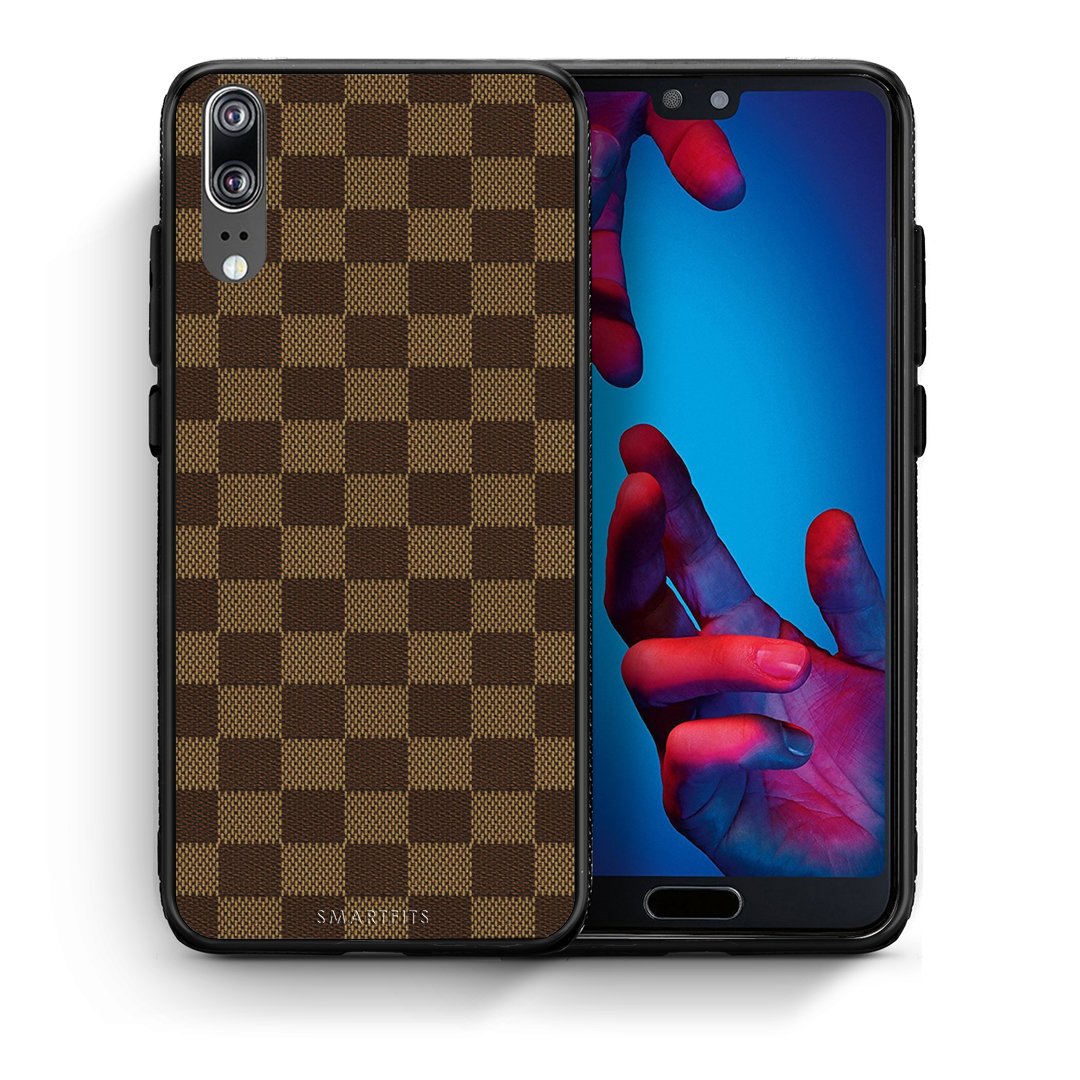 Θήκη Huawei P20 Glamour Designer από τη Smartfits με σχέδιο στο πίσω μέρος και μαύρο περίβλημα | Huawei P20 Glamour Designer case with colorful back and black bezels