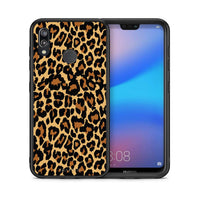 Thumbnail for Θήκη Huawei P20 Lite Leopard Animal από τη Smartfits με σχέδιο στο πίσω μέρος και μαύρο περίβλημα | Huawei P20 Lite Leopard Animal case with colorful back and black bezels