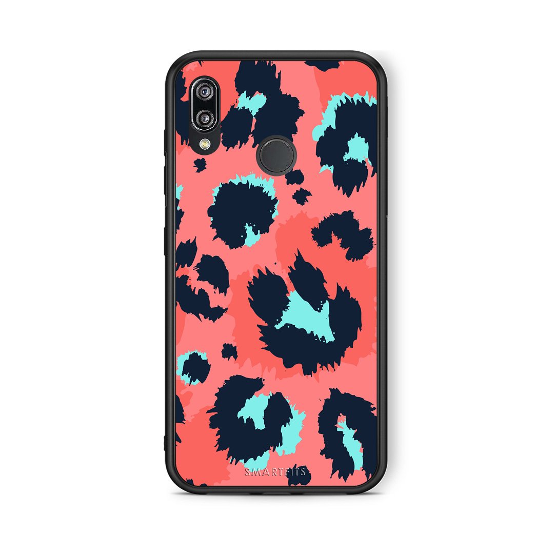 22 - Huawei P20 Lite Pink Leopard Animal case, cover, bumper