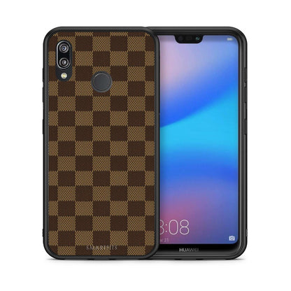 Θήκη Huawei P20 Lite Glamour Designer από τη Smartfits με σχέδιο στο πίσω μέρος και μαύρο περίβλημα | Huawei P20 Lite Glamour Designer case with colorful back and black bezels