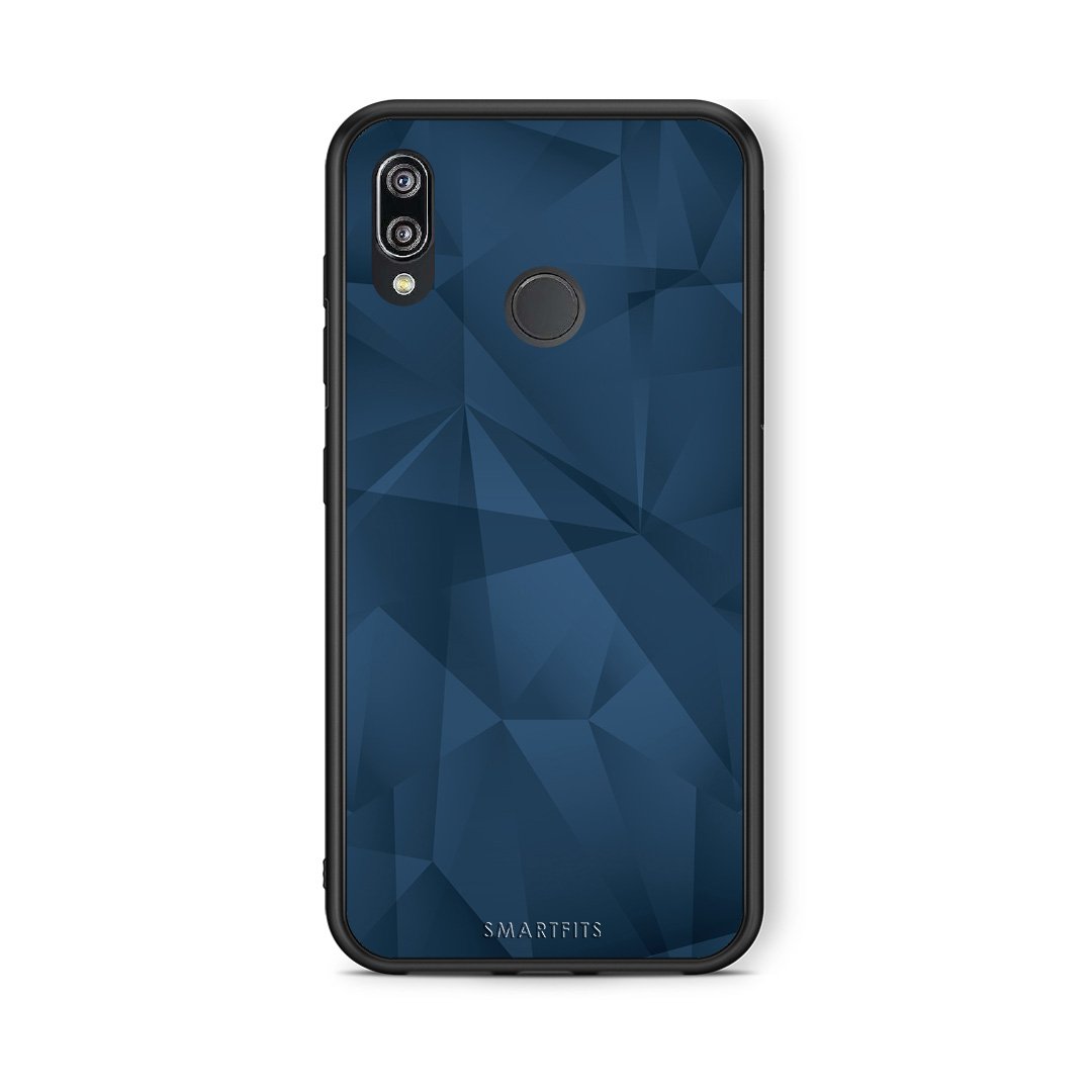 39 - Huawei P20 Lite Blue Abstract Geometric case, cover, bumper