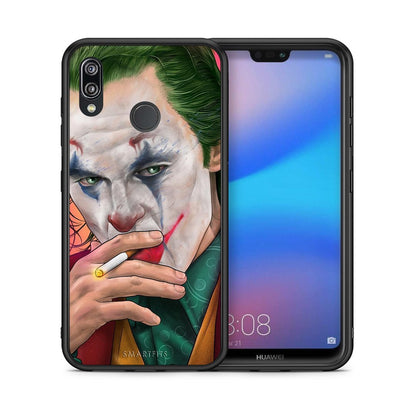 Θήκη Huawei P20 Lite JokesOnU PopArt από τη Smartfits με σχέδιο στο πίσω μέρος και μαύρο περίβλημα | Huawei P20 Lite JokesOnU PopArt case with colorful back and black bezels