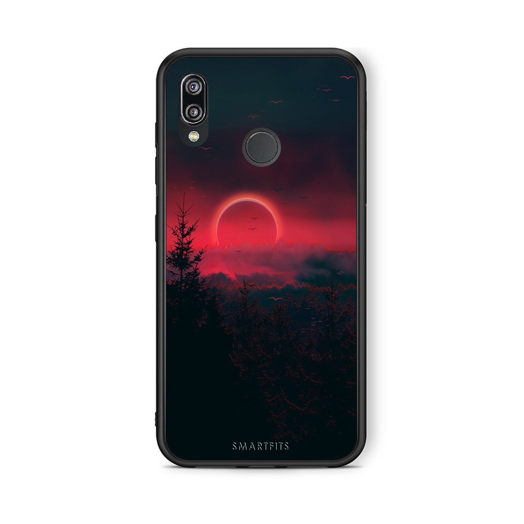 4 - Huawei P20 Lite Sunset Tropic case, cover, bumper