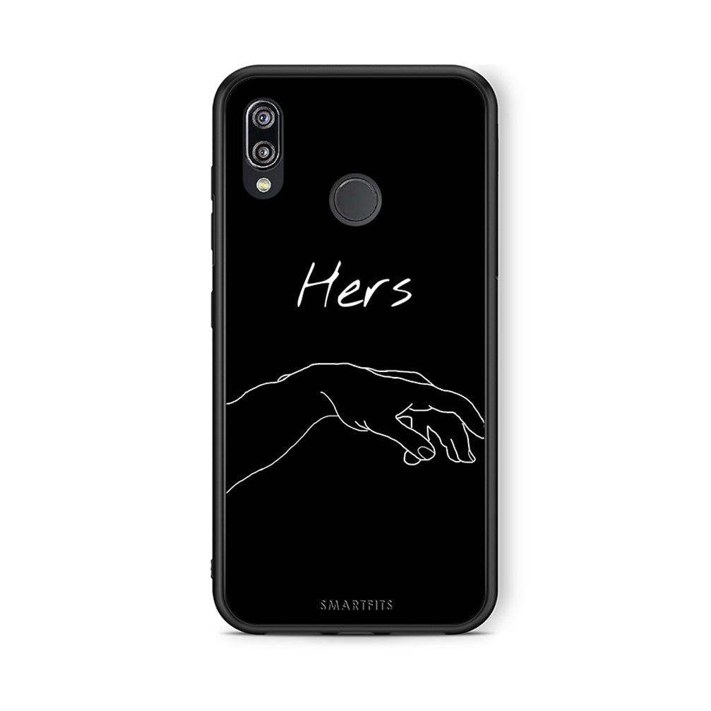Huawei P20 Lite Aeshetic Love 1 Θήκη Αγίου Βαλεντίνου από τη Smartfits με σχέδιο στο πίσω μέρος και μαύρο περίβλημα | Smartphone case with colorful back and black bezels by Smartfits