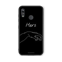 Thumbnail for Huawei P20 Lite Aeshetic Love 1 Θήκη Αγίου Βαλεντίνου από τη Smartfits με σχέδιο στο πίσω μέρος και μαύρο περίβλημα | Smartphone case with colorful back and black bezels by Smartfits