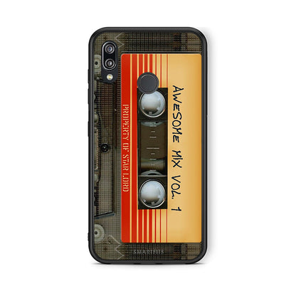 Huawei P20 Lite Awesome Mix θήκη από τη Smartfits με σχέδιο στο πίσω μέρος και μαύρο περίβλημα | Smartphone case with colorful back and black bezels by Smartfits