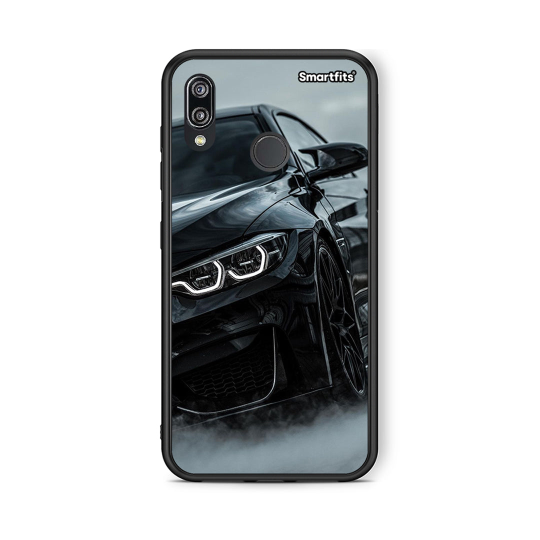 Huawei P20 Lite Black BMW θήκη από τη Smartfits με σχέδιο στο πίσω μέρος και μαύρο περίβλημα | Smartphone case with colorful back and black bezels by Smartfits