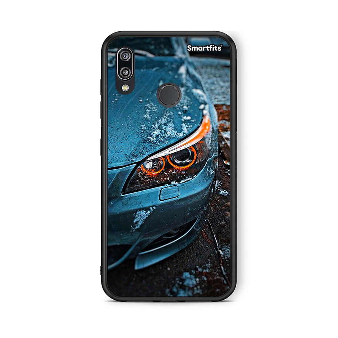 Huawei P20 Lite Bmw E60 Θήκη από τη Smartfits με σχέδιο στο πίσω μέρος και μαύρο περίβλημα | Smartphone case with colorful back and black bezels by Smartfits
