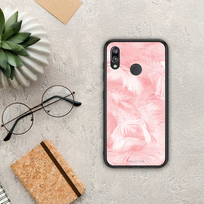 Boho Pink Feather - Huawei P20 Lite θήκη