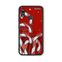 Thumbnail for Huawei P20 Lite Candy Cane θήκη από τη Smartfits με σχέδιο στο πίσω μέρος και μαύρο περίβλημα | Smartphone case with colorful back and black bezels by Smartfits