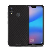 Thumbnail for Θήκη Huawei P20 Lite Carbon Black από τη Smartfits με σχέδιο στο πίσω μέρος και μαύρο περίβλημα | Huawei P20 Lite Carbon Black case with colorful back and black bezels