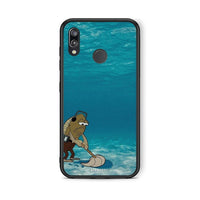 Thumbnail for Huawei P20 Lite Clean The Ocean Θήκη από τη Smartfits με σχέδιο στο πίσω μέρος και μαύρο περίβλημα | Smartphone case with colorful back and black bezels by Smartfits