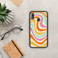 Thumbnail for Colourful Waves - Huawei P20 Lite θήκη