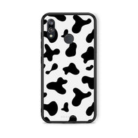 Thumbnail for Huawei P20 Lite Cow Print θήκη από τη Smartfits με σχέδιο στο πίσω μέρος και μαύρο περίβλημα | Smartphone case with colorful back and black bezels by Smartfits