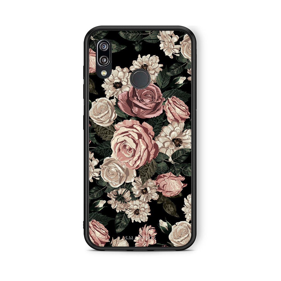 4 - Huawei P20 Lite Wild Roses Flower case, cover, bumper