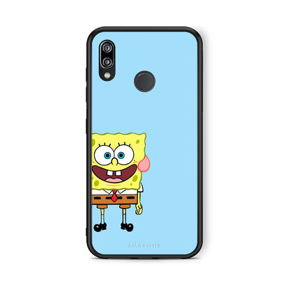 Huawei P20 Lite Friends Bob θήκη από τη Smartfits με σχέδιο στο πίσω μέρος και μαύρο περίβλημα | Smartphone case with colorful back and black bezels by Smartfits