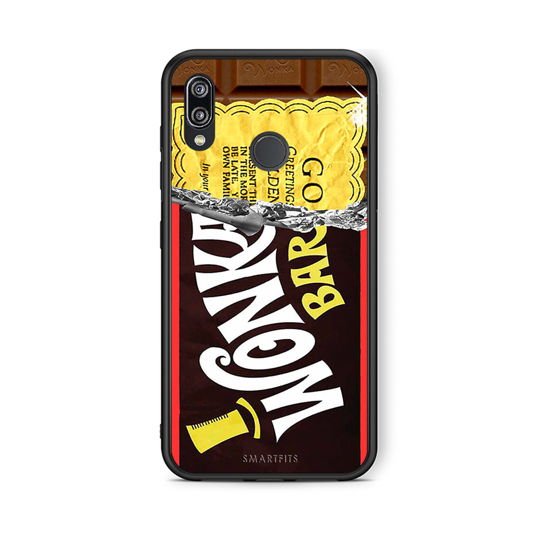 Huawei P20 Lite Golden Ticket θήκη από τη Smartfits με σχέδιο στο πίσω μέρος και μαύρο περίβλημα | Smartphone case with colorful back and black bezels by Smartfits