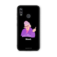 Thumbnail for Huawei P20 Lite Grandma Mood Black θήκη από τη Smartfits με σχέδιο στο πίσω μέρος και μαύρο περίβλημα | Smartphone case with colorful back and black bezels by Smartfits