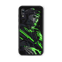 Thumbnail for Huawei P20 Lite Green Soldier Θήκη Αγίου Βαλεντίνου από τη Smartfits με σχέδιο στο πίσω μέρος και μαύρο περίβλημα | Smartphone case with colorful back and black bezels by Smartfits