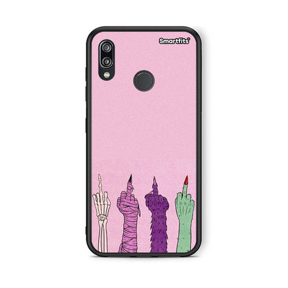 Huawei P20 Lite Halloween Be A Lady Θήκη από τη Smartfits με σχέδιο στο πίσω μέρος και μαύρο περίβλημα | Smartphone case with colorful back and black bezels by Smartfits