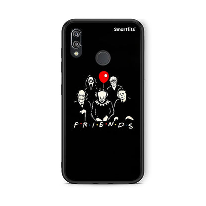 Huawei P20 Lite Halloween Friends Θήκη από τη Smartfits με σχέδιο στο πίσω μέρος και μαύρο περίβλημα | Smartphone case with colorful back and black bezels by Smartfits