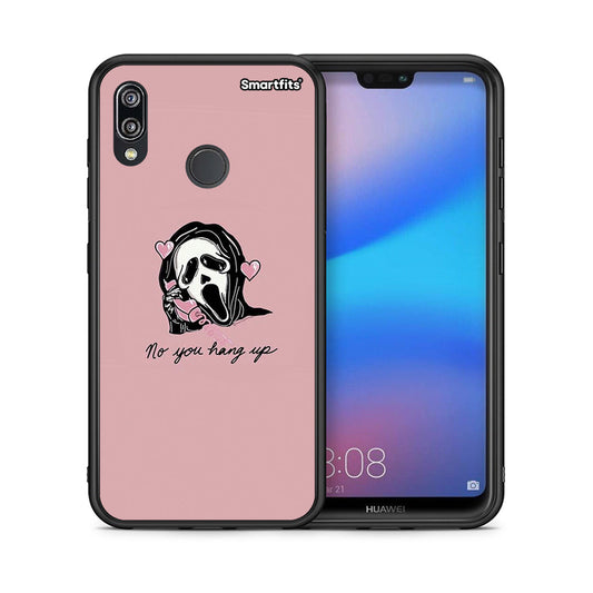 Θήκη Huawei P20 Lite Halloween Hang Up από τη Smartfits με σχέδιο στο πίσω μέρος και μαύρο περίβλημα | Huawei P20 Lite Halloween Hang Up case with colorful back and black bezels