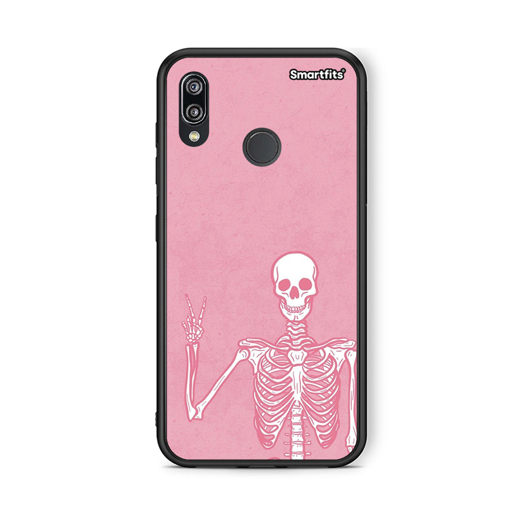 Huawei P20 Lite Halloween Motivation Θήκη από τη Smartfits με σχέδιο στο πίσω μέρος και μαύρο περίβλημα | Smartphone case with colorful back and black bezels by Smartfits