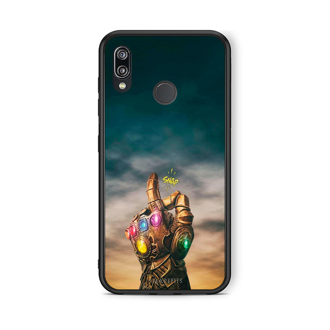 Huawei P20 Lite Infinity Snap θήκη από τη Smartfits με σχέδιο στο πίσω μέρος και μαύρο περίβλημα | Smartphone case with colorful back and black bezels by Smartfits