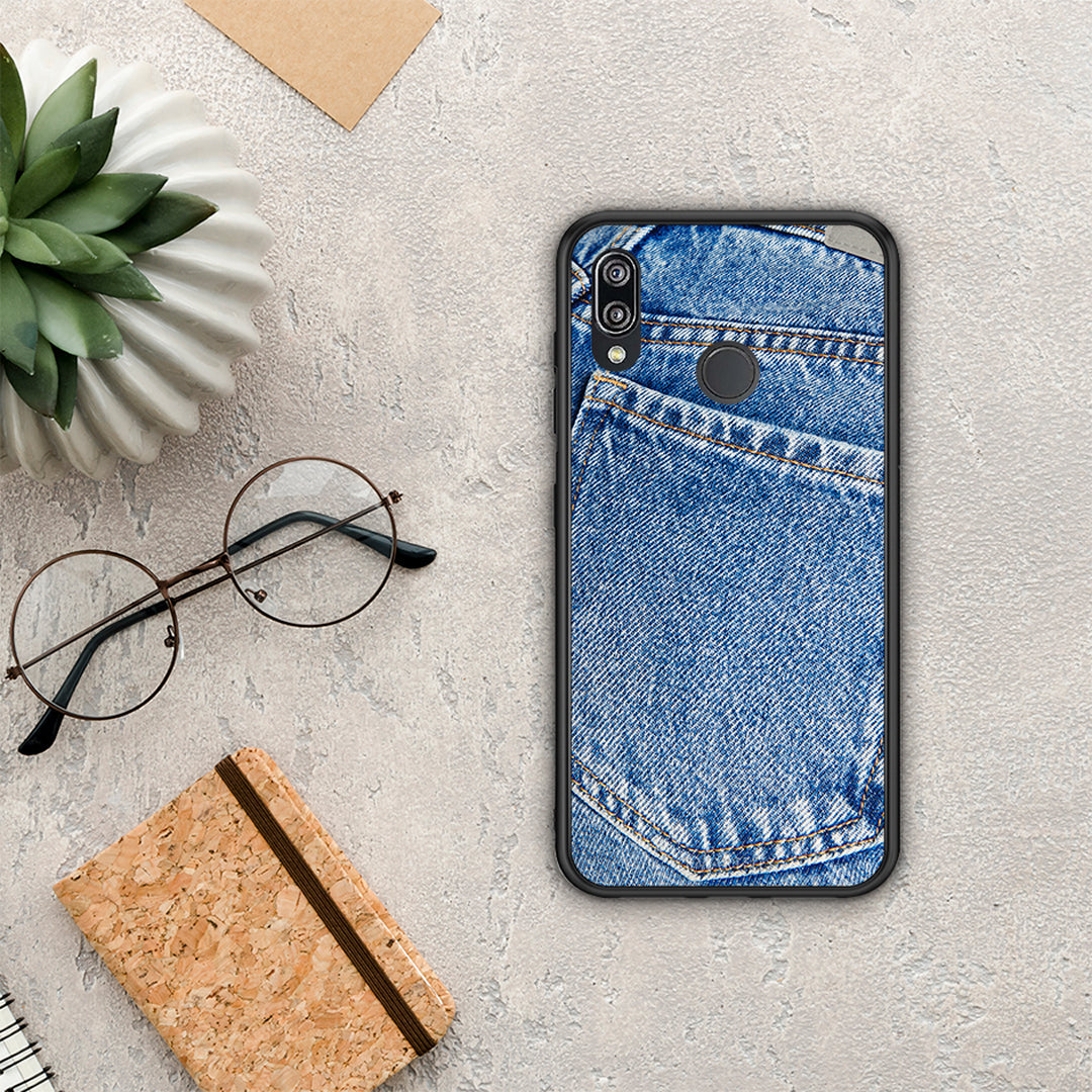 Jeans Pocket - Huawei P20 Lite θήκη