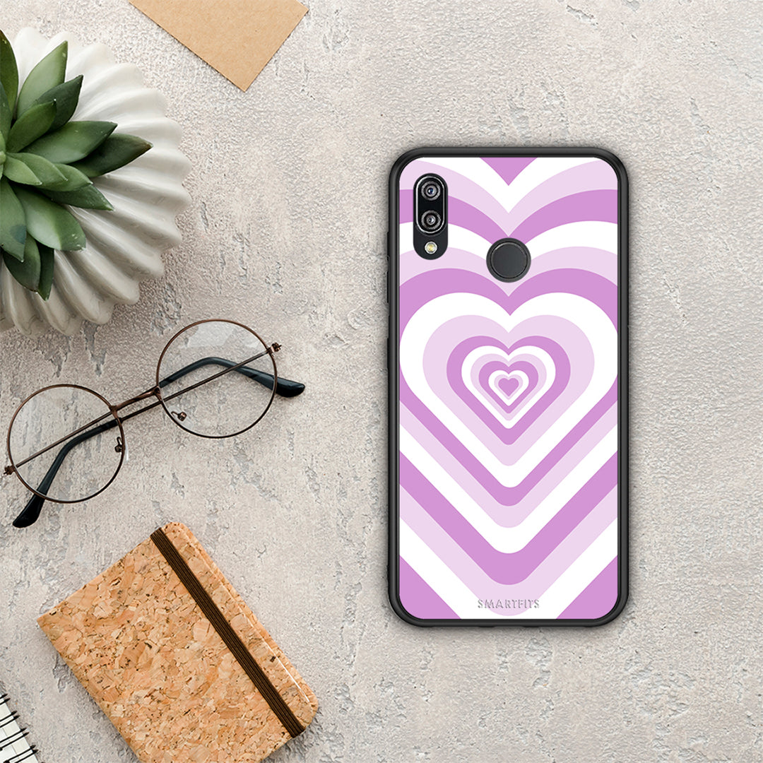 Lilac Hearts - Huawei P20 Lite θήκη