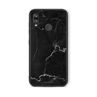 Thumbnail for Huawei P20 Lite Marble Black θήκη από τη Smartfits με σχέδιο στο πίσω μέρος και μαύρο περίβλημα | Smartphone case with colorful back and black bezels by Smartfits