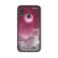 Thumbnail for Huawei P20 Lite Pink Moon Θήκη από τη Smartfits με σχέδιο στο πίσω μέρος και μαύρο περίβλημα | Smartphone case with colorful back and black bezels by Smartfits