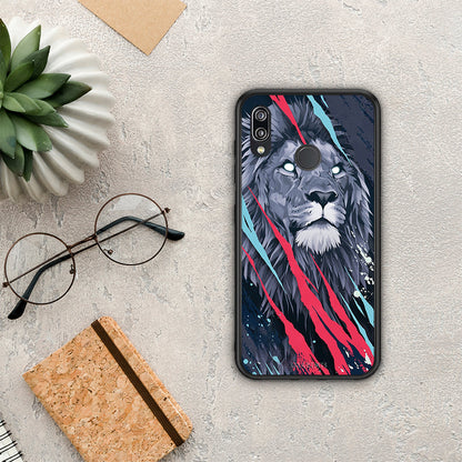 PopArt Lion Designer - Huawei P20 Lite θήκη