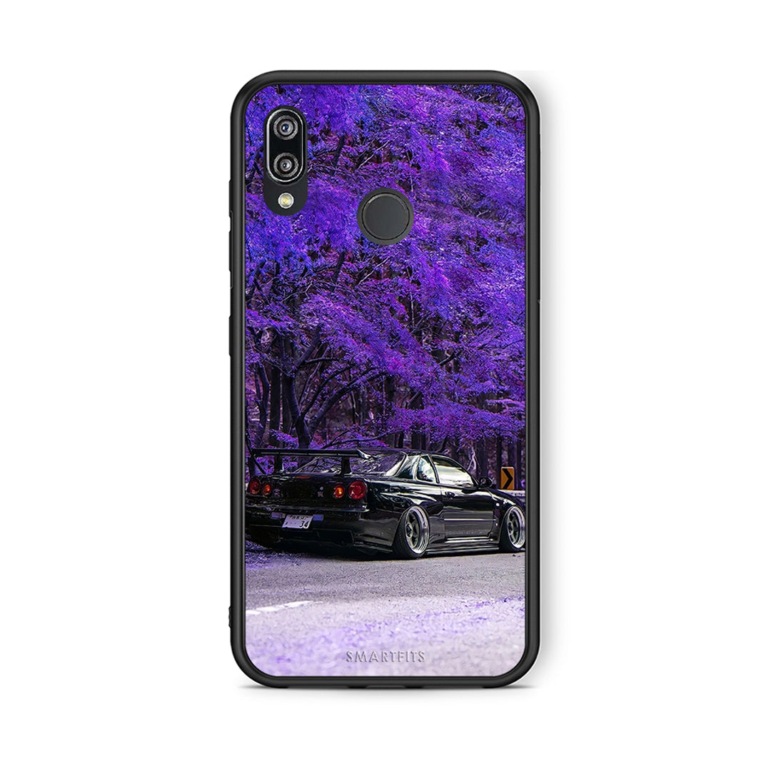 Huawei P20 Lite Super Car Θήκη Αγίου Βαλεντίνου από τη Smartfits με σχέδιο στο πίσω μέρος και μαύρο περίβλημα | Smartphone case with colorful back and black bezels by Smartfits