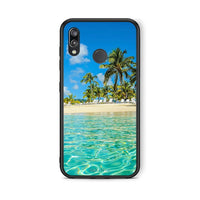 Thumbnail for Huawei P20 Lite Tropical Vibes Θήκη από τη Smartfits με σχέδιο στο πίσω μέρος και μαύρο περίβλημα | Smartphone case with colorful back and black bezels by Smartfits