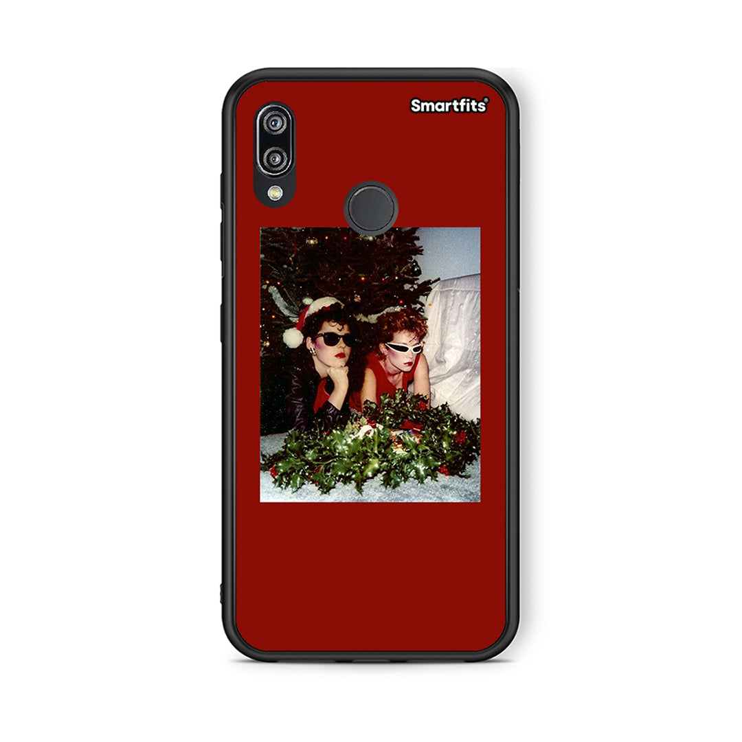 Huawei P20 Lite Waiting For Xmas θήκη από τη Smartfits με σχέδιο στο πίσω μέρος και μαύρο περίβλημα | Smartphone case with colorful back and black bezels by Smartfits