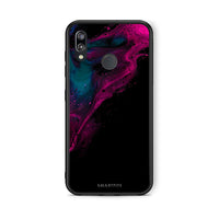 Thumbnail for 4 - Huawei P20 Lite Pink Black Watercolor case, cover, bumper