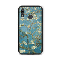 Thumbnail for Huawei P20 Lite White Blossoms θήκη από τη Smartfits με σχέδιο στο πίσω μέρος και μαύρο περίβλημα | Smartphone case with colorful back and black bezels by Smartfits