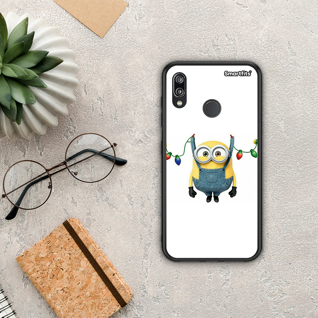 Xmas Minion Lights - Huawei P20 Lite θήκη