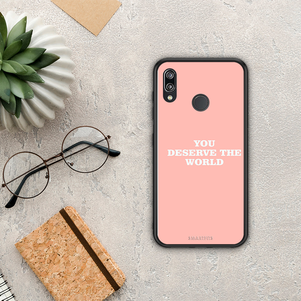 You Deserve The World - Huawei P20 Lite θήκη