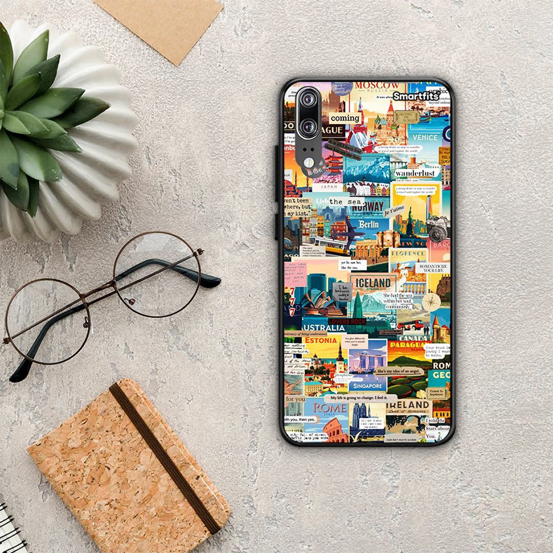 Live To Travel - Huawei P20 θήκη