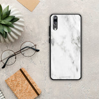 Thumbnail for Marble White - Huawei P20 θήκη